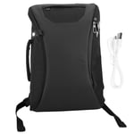 Fipilock Casual Smart Fingerprint Lock Backpack Anti Theft Laptop Bag With Part