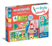 CLEMENTONI Stylo interactif-60 activités-Jeux Éducatif pour Enfant-Apprendre en s'amusant-Fabriqué en Italie-Dès 3 Ans, 52809, Multicolroe