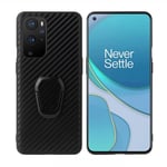 OnePlus 9 Pro - Gummiskal med Kickstand & magnetplatta Borstad design