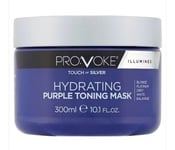 PRO:VOKE Touch Of Silver Hydrating Purple Toning Hair Mask - 300ml - New