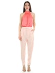 Pantalon Marciano By Guess Avec Ceinture Rose Clair