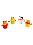 Small Foot - Wooden Baby Tooth Pot Animal 4pcs.