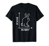 Funny Science Nerd Duck Bunny Rabbit Physics Chart Math Geek T-Shirt