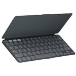 Logitech Keys-To-Go 2 Portable Wireless Keyboard Universal Layout - Graphite