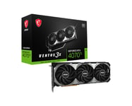 MSI VENTUS GEFORCE RTX 4070 Ti 3X E1 12G OC graphics card NVIDIA 12 GB