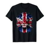 Vintage United Kingdom Lion Great Britain Union Jack Flag T-Shirt