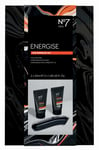 No7 MEN ENERGISE FACE TRIMMER GIFT SET Energising Moisturiser And Face Wash 50ml