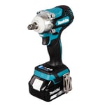 Makita DTW300TX2 18V Li-ion LXT Brushless Impact Driver Complete with 2 x 5.0 Ah Batteries and Charger Supplied in a Tradesman's Holdall