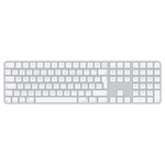 Apple Magic Keyboard med Touch ID och numerisk del för Mac-modeller med Apple Silicon – norskt – vita tangenter