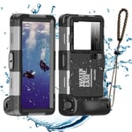 Ipx8 Pochette Étanche Smartphone Pour Natation Sous Marine Coque Etanche Universelle Téléphone Coque Plongée Étui De Protection Housse Pour Iphone 14 13 11 Samsung S23 Huawei Google Oneplus Xiaomi Lg