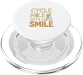 Citation Cycliste Cycliste Bike Rider PopSockets PopGrip pour MagSafe