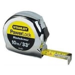 STANLEY Metre ruban Powerlock rétractable 10m / 25mm