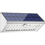 Gabrielle Lampe Solaire Extérieur IP65 étanche Sans Fil Spot Solaire Lumière 4500mAh, 46 led lumiere projecteur solaire exterieur pour Jardin