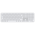 Apple Magic Keyboard med Touch ID och numerisk del för Mac-modeller med Apple Silicon – spanskt – vita tangenter