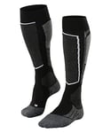 FALKE SK2 Intermediate Cashmere M KH respirantes chaudes épaisses 1 paire, Chaussettes de ski Homme, Noir (Black-Mix 3010), 39-41