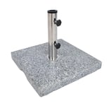 Parasollfot 45x45cm/30kg, granit