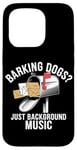 Coque pour iPhone 15 Pro Des chiens qui aboient ? Just Background Music Mail Carrier Postal Work