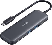 Anker USB C Hub, 332 USB-C Hub (5-in-1) with 4K HDMI Display, 5Gbps Data... 