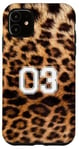 iPhone 11 03 Jersey Leopard Girl Case