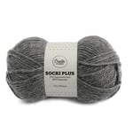 Socki Plus Ensfarget Garn 100 g Adlibris