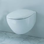 Flaminia Spin Vegghengt toalett 350x550 mm, Grafitt Matt - 5085GRA