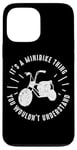 Coque pour iPhone 13 Pro Max Minibike Vintage Moto Lover Funny Mini Bike Racing