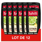 TAHITI - Gel Douche Tahiti Citron Vert & Huile de Coco - Formule à Base d'Ingrédients d'Origine Naturelle - Lot de 12 x 250 ml