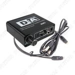 Digital to Analog Audio Converter 3.5mm Adapter W/Fiber Cable RCA Out optical 5V