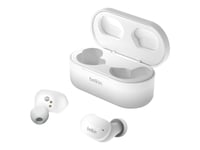 Belkin Soundform - Hörlurar Med Mikrofon - Inuti Örat - Kabelansluten - Usb-C - Ljudisolerande - Vit