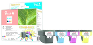 PEACH Ink PEACH PI300-304 HP No 363 MultiPack | bk XL  c  m  y