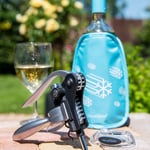 Dexam CellarDine Lever Corkscrew and White Wine Chiller Gift Set