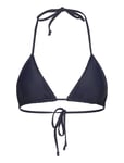 Rosemunde Triangle Bikini Top Blå