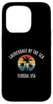 iPhone 15 Pro Lauderdale By The Sea Florida USA Palm Tree Design Case