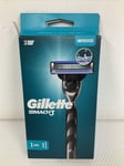 Gillette Mach 3Blade Razor For Men 1 Stick & 1 Blade NEW