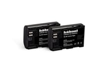 Hähnel Fototechnik Hl-E6, 2 Kamerabatterier Originalbatteri Lp-E6 7,2 V 1650 Mah