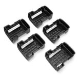 5Pcs Battery Buckle Mount Holder Accessory For Milwaukee M18 Battery Black REL