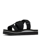 Columbia Alava Slide Women's Sandals, Black x Steam, 7 UK