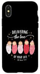 Coque pour iPhone X/XS Delivering the Love of Your Life – L&D Nurse Crew