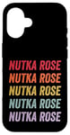 Coque pour iPhone 16 Rose Nutka