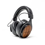 thinksound ov21 Wired Closed Back Headphones with Mic - Made with Sustainably Harvested Wood - Built for Music Enthusiasts, Audiophiles, Podcast Creators and Studio Professional