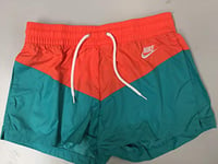 Nike Women W Nsw HRTG Short Wvn Shorts - Cabana/Turf Orange/White, Small