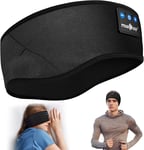 Bluetooth Sleep Headphones Headband, Adjustable Hi-Fi Speakers for Travel/Yoga