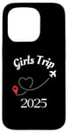 Coque pour iPhone 15 Pro Girls Trip 2025 Vacances de voyage pour femmes