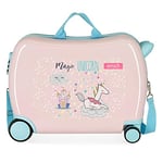 Enso Magic Unicorn Valise pour Enfant Rose 50 x 38 x 20 cm Rigide ABS Fermeture à Combinaison latérale 34 l 1,8 kg 4 Roues Équipement à Main