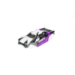 Arrma 1/10 Clipless Painted Trimmed Body Set With Decals, Purple: