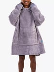 Ony Unisex Sherpa Lined Fleece Hoodie Blanket