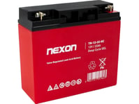 Nexon Tn-Gel-22 12V 22Ah Gelbatteri - Djupurladdning Och Cyklisk Drift