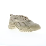 Reebok Club C Cardi B V2 Womens Beige Leather Lifestyle Trainers Shoes