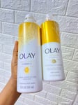 Olay Vitamin C & B3 Revitalizing Hydrating Body Lotion 502ml + Body Wash 591ml