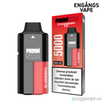 Frunk Bar 5000 Mesh | Strawberry Ice Engångs Vape 14mg